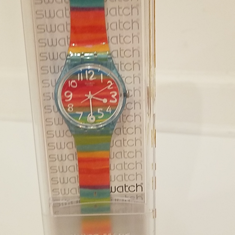 Rainbow Multicolor Swatch Watch